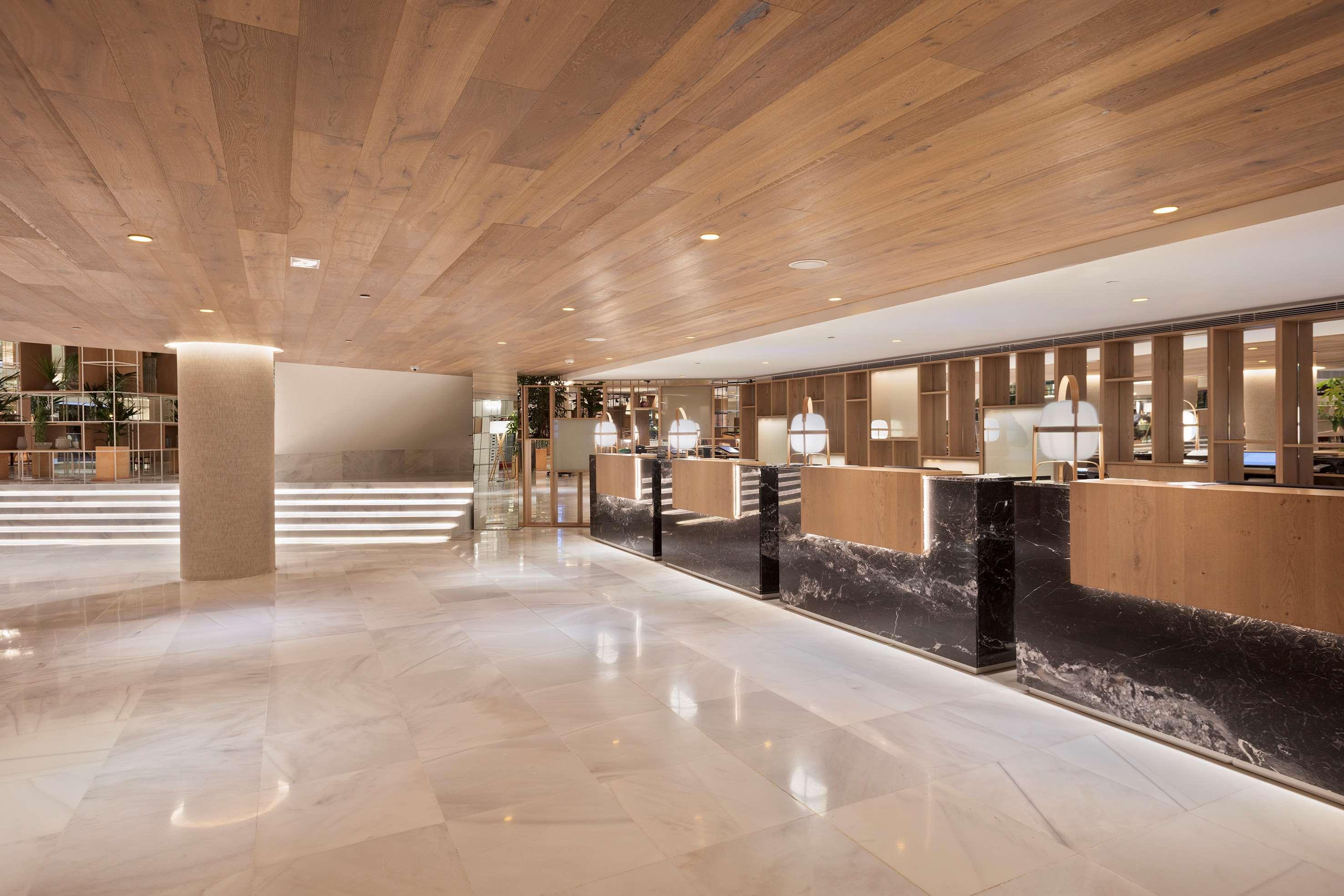 Hotel Meliá Palma Marina Esterno foto Reception desk at the hotel