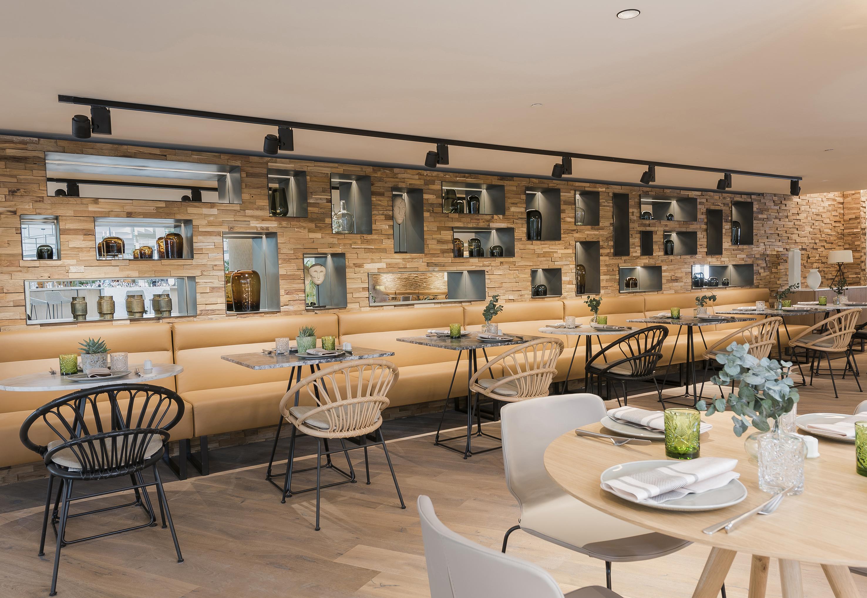 Hotel Meliá Palma Marina Esterno foto Interior of the restaurant