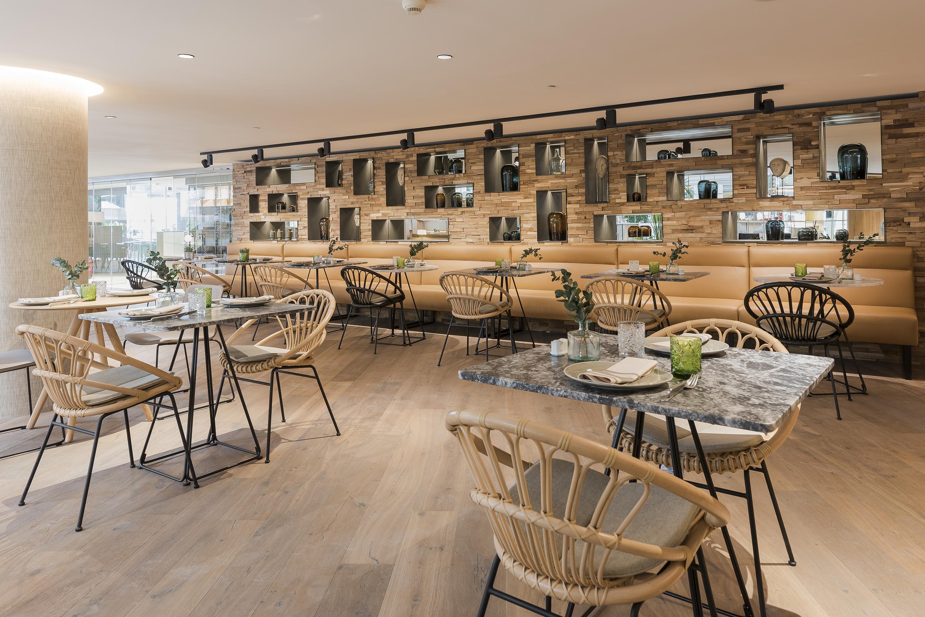 Hotel Meliá Palma Marina Esterno foto Interior of the restaurant