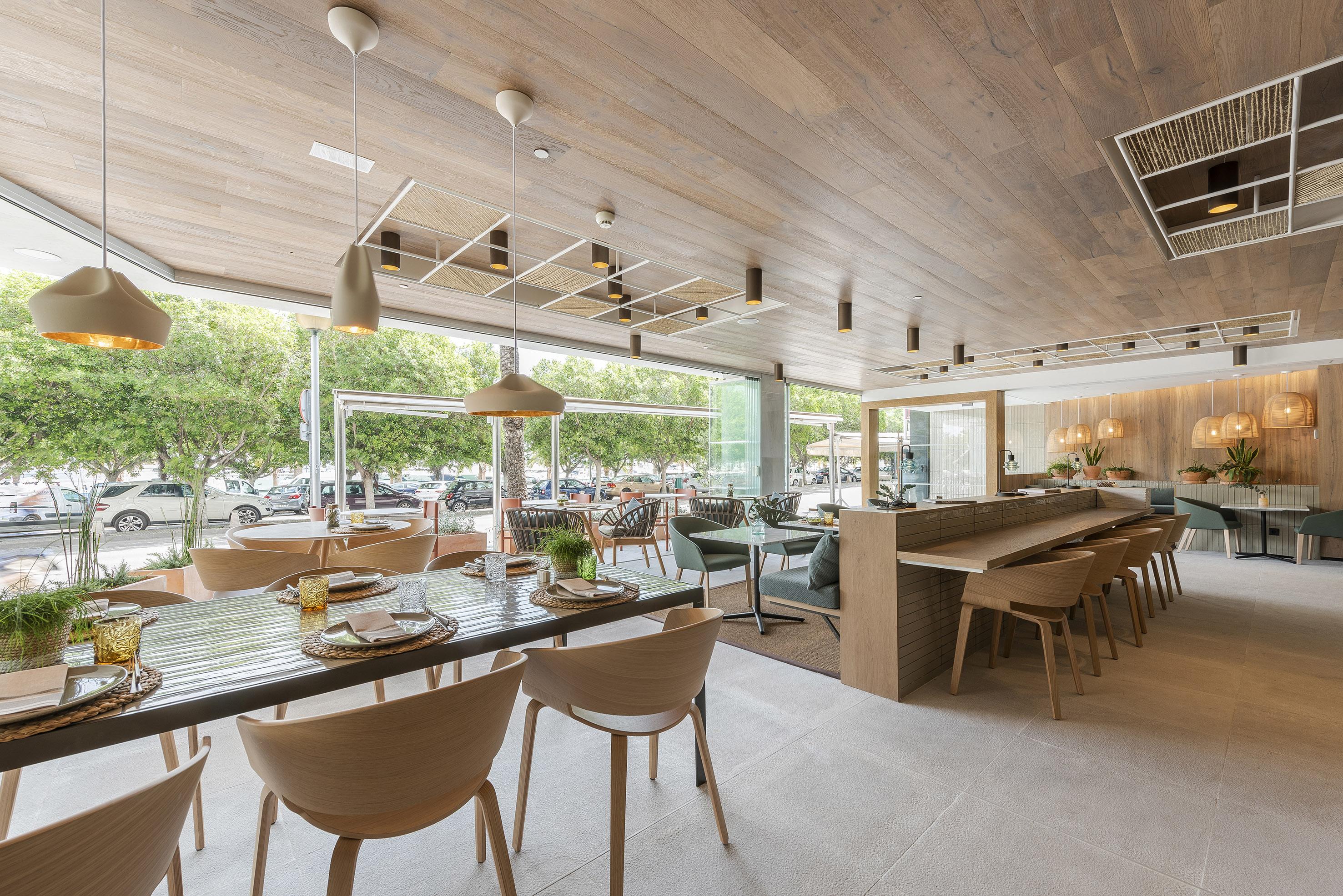Hotel Meliá Palma Marina Esterno foto Interior of the restaurant