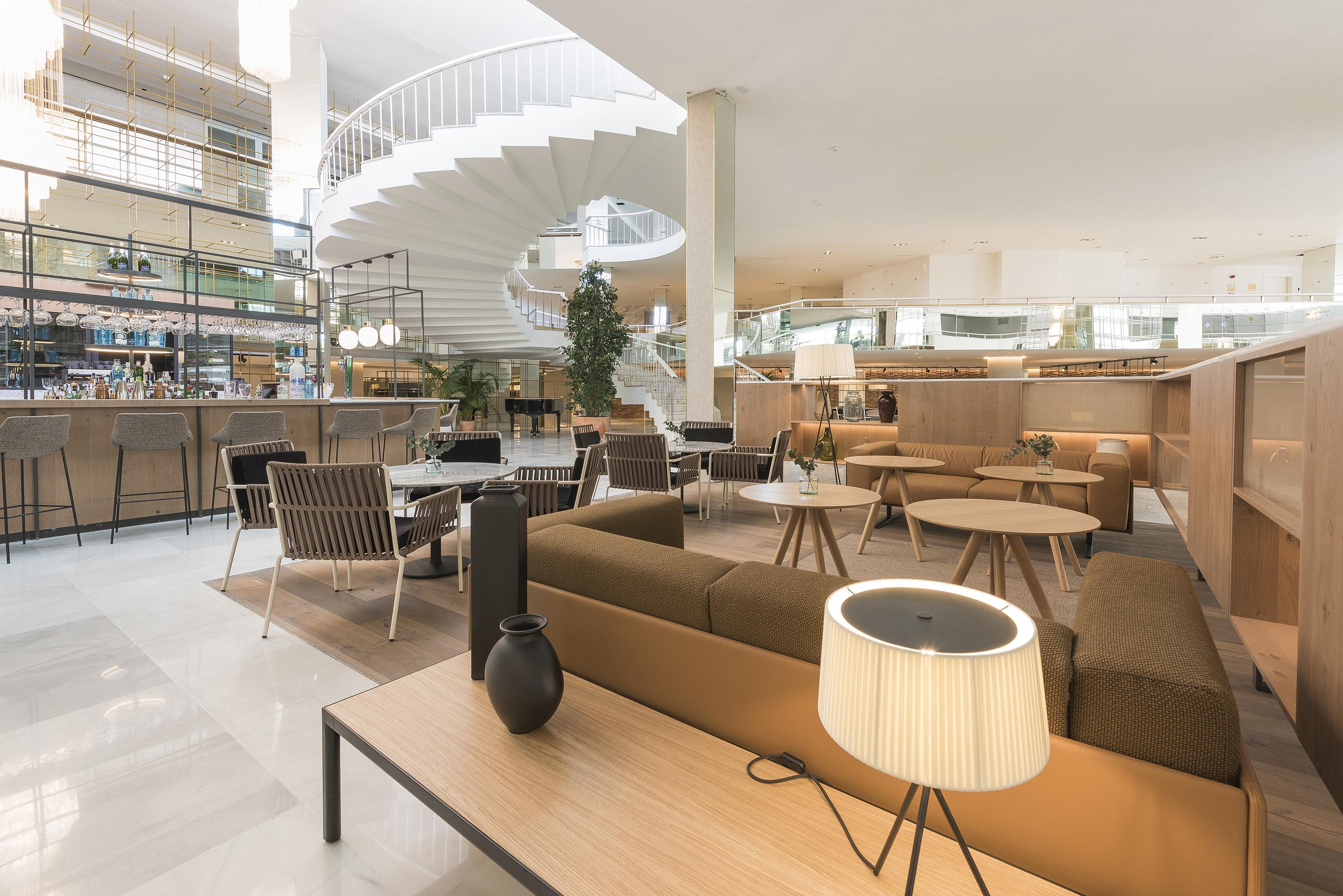 Hotel Meliá Palma Marina Esterno foto Interior of the hotel